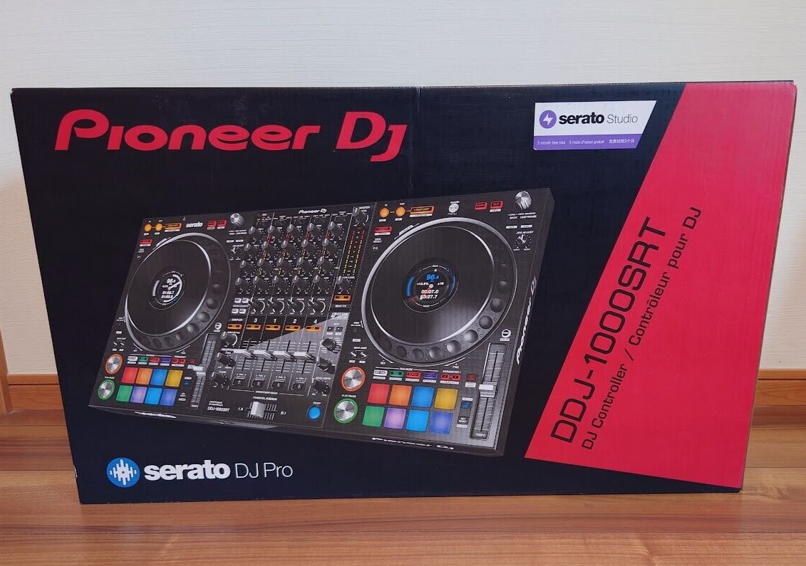 Pioneer DJ DDJ-1000SRT Black DJ Controller Serato DJ Pro 4ch 
