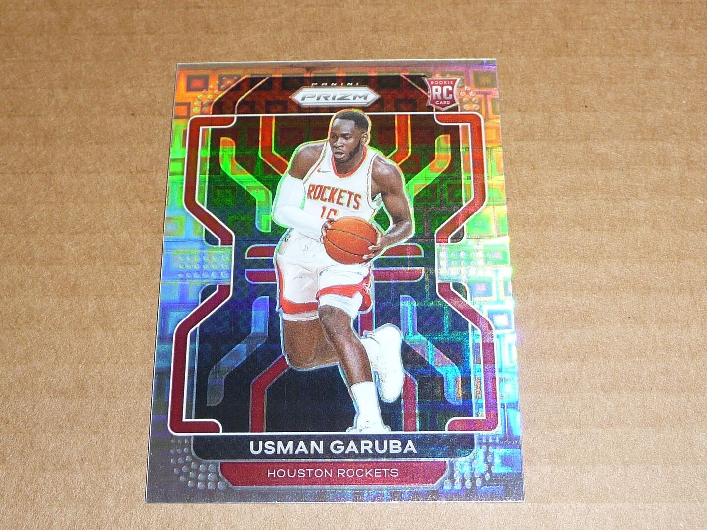 2021/22 Panini Prizm PREMIUM BOX SET PANDORA /150 USMAN GARUBA ROCKETS #321