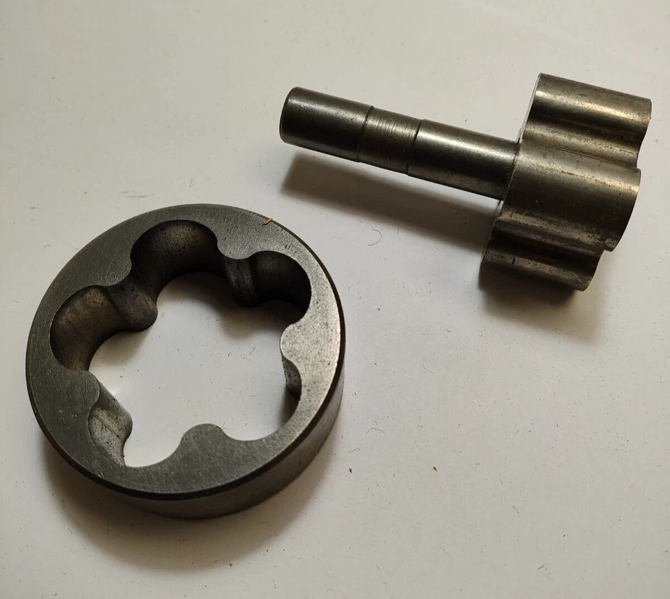 Dodge Plymouth 1959-1976 bomba de aceite eje y rotor equipamiento de 8 cilindros 2084354 nuevo en stock Foto 2 de 4