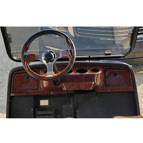 For Yamaha G14 G16 G19 G22 Golf Cart Wood Grain Dash Assembly DashBoard Kit