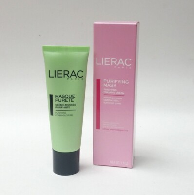 Lierac Purifying Foaming Cream Mask 1.9 oz Clarifying Green Clay