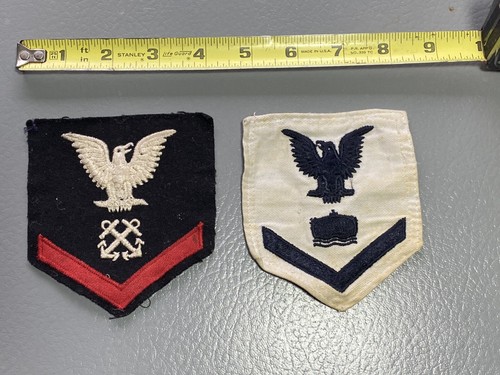 US Navy Petty Officer Third Class shoulder patches | eBay