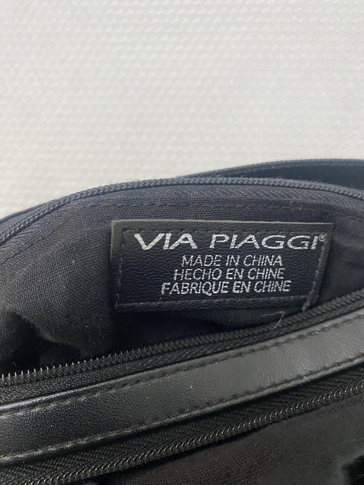 Via Piaggi Patchwork Multicolor Tote Style Purse - image 6