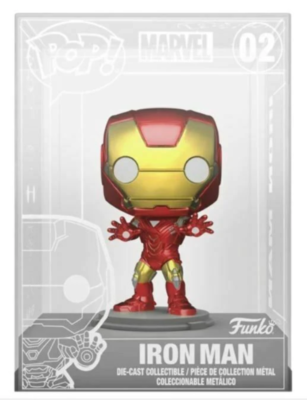 FUNKO POP! MARVEL DIE-CAST: IRON MAN #02 | eBay