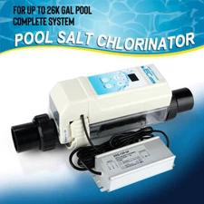 Heavy Duty Salt Water Chlorinator Pool Salt System for Pools up to 26K Gallons