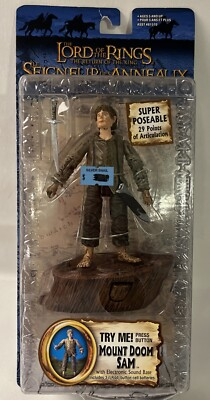 #ad #ad Lord of the Rings Return of the King Mount Doom Sam Action Figure C $11.99