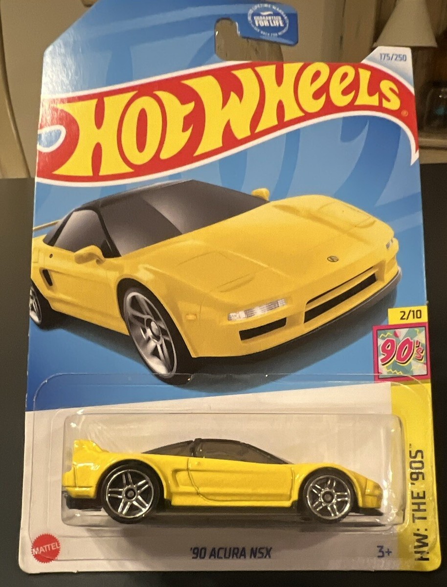 Hot Wheels 90 Acura NSX Yellow HW The 90s 2/10 #175/250 $9.99 OBO