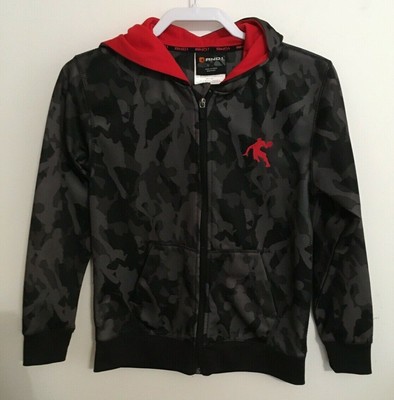 AND1 Boys Black, Grey Full Zip Lightweight Hooded Jacket JORDAN Basketball  10/12 | eBay