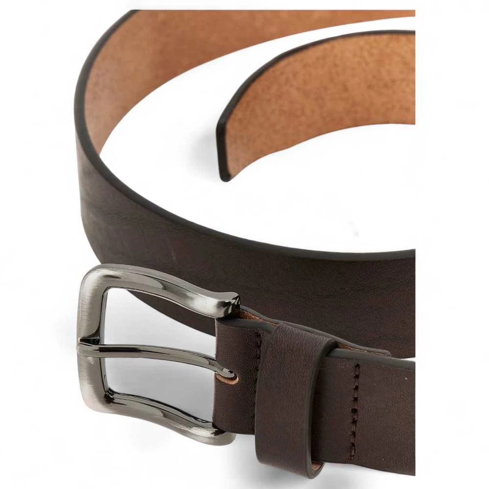 Moda Cintura GUESS Uomo Pelle Marrone - BMCVVLP4435DKB Foto 3 de 3