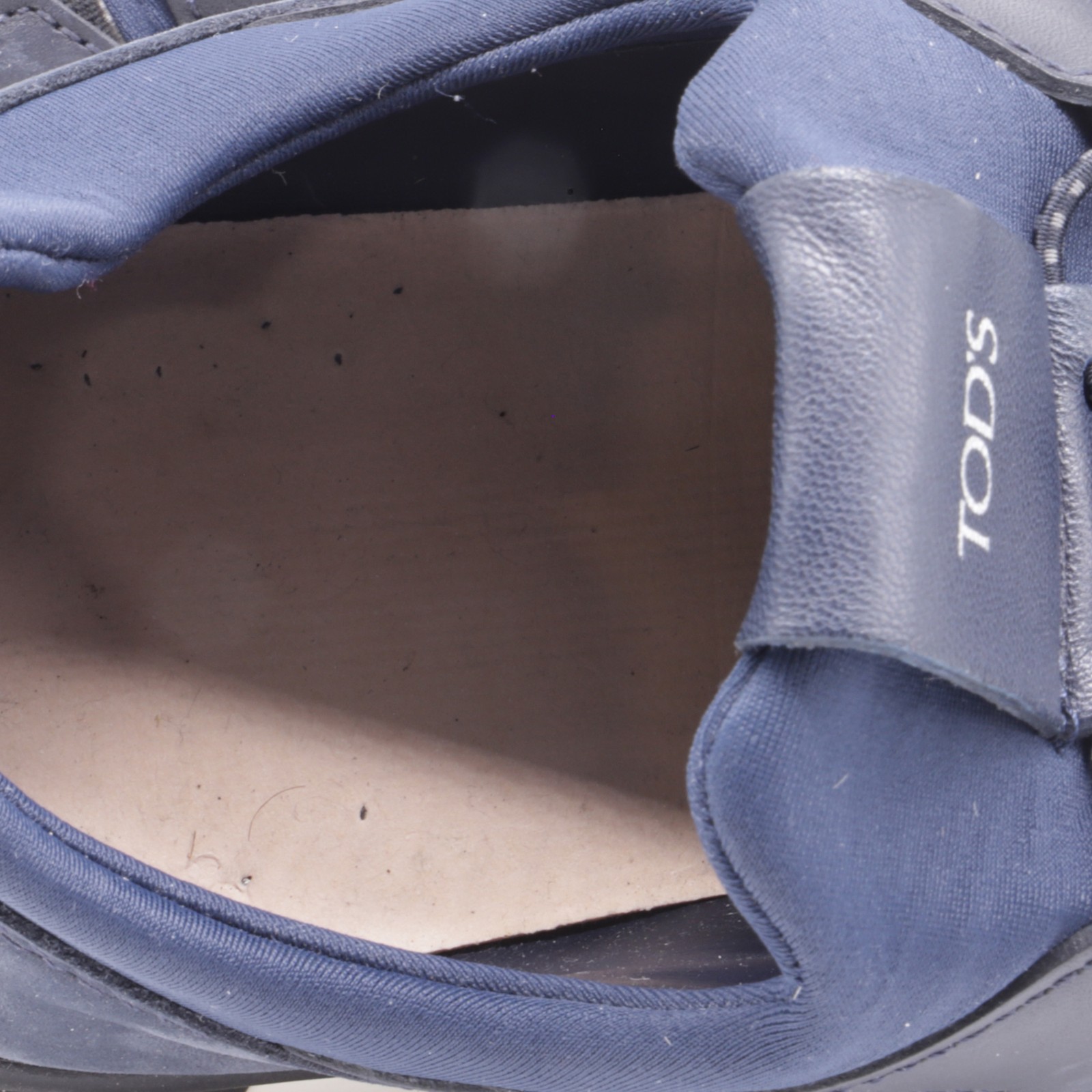 Tod's No_Code Low-Top Sneakers In Leather Men Blue Size 37 image 6