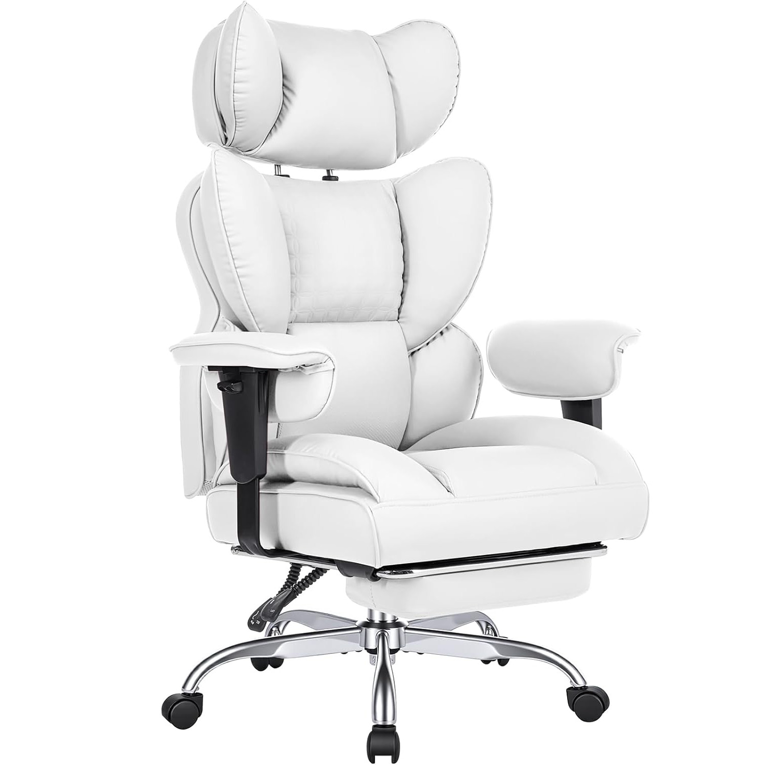 W/footrest,high Back,adjustable Armrests