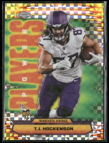 2025 Topps Chrome T.J. Hockenson Base (RAW)