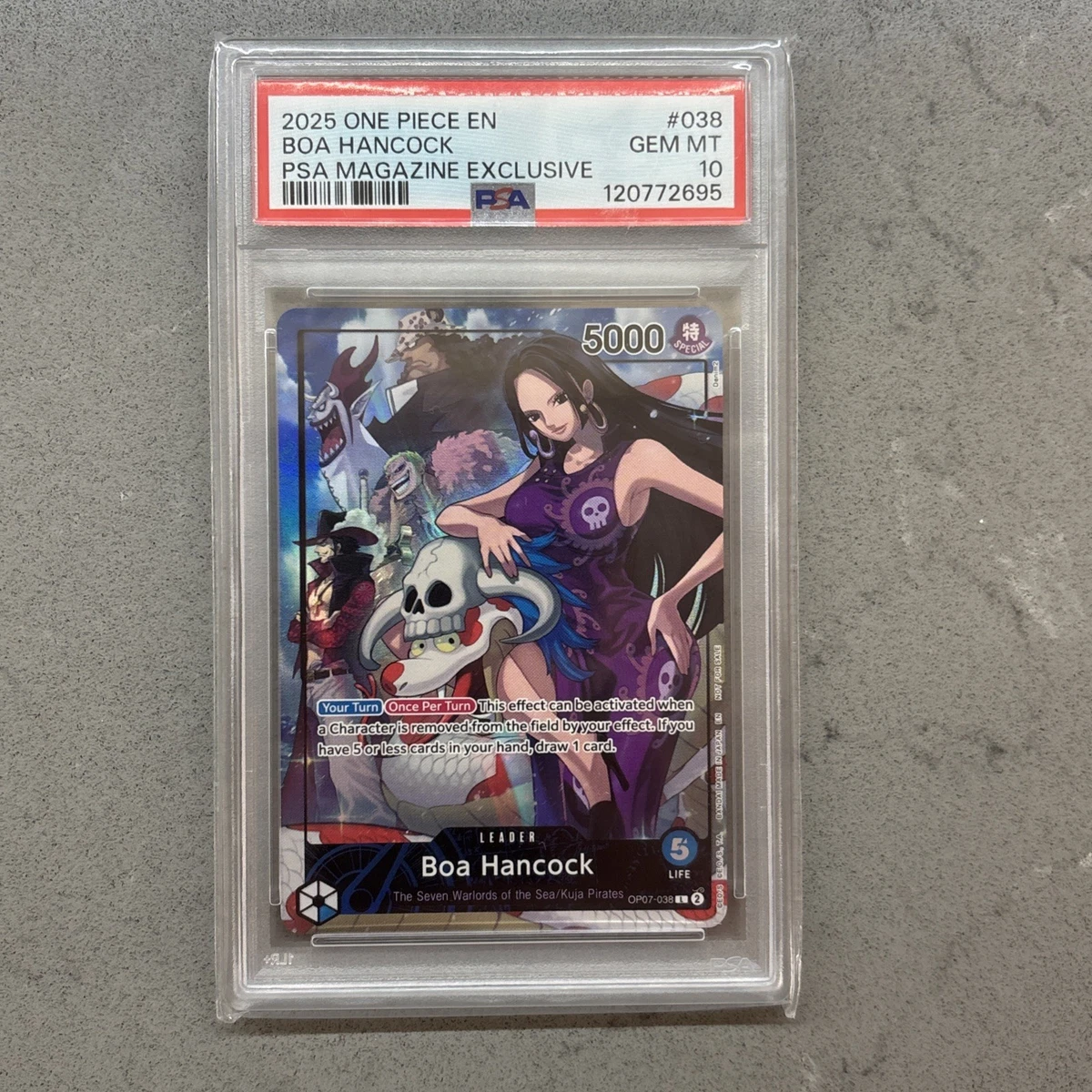 Boa Hancock OP07-038 One Piece Promotion Cards for sale | eBay