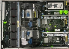 HP ProLiant DL360P Gen8 G8 2x E5-2660V2 64GB RAM 1.5 TB SAS 2x PSU 2x PCI Riser