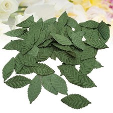 100pcs Artificial Silk Leaf For Wedding Party Decoration DIY Floral Wreath