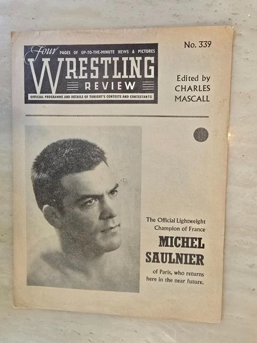 International Wrestling Programme at Southampton - Tuesday 11th May 1965