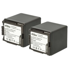 2x Batteria per Panasonic HDC-SX5 HDC-TM350 HDC-SD707 HDC-SDT750 HDC-SD9 2000mAh