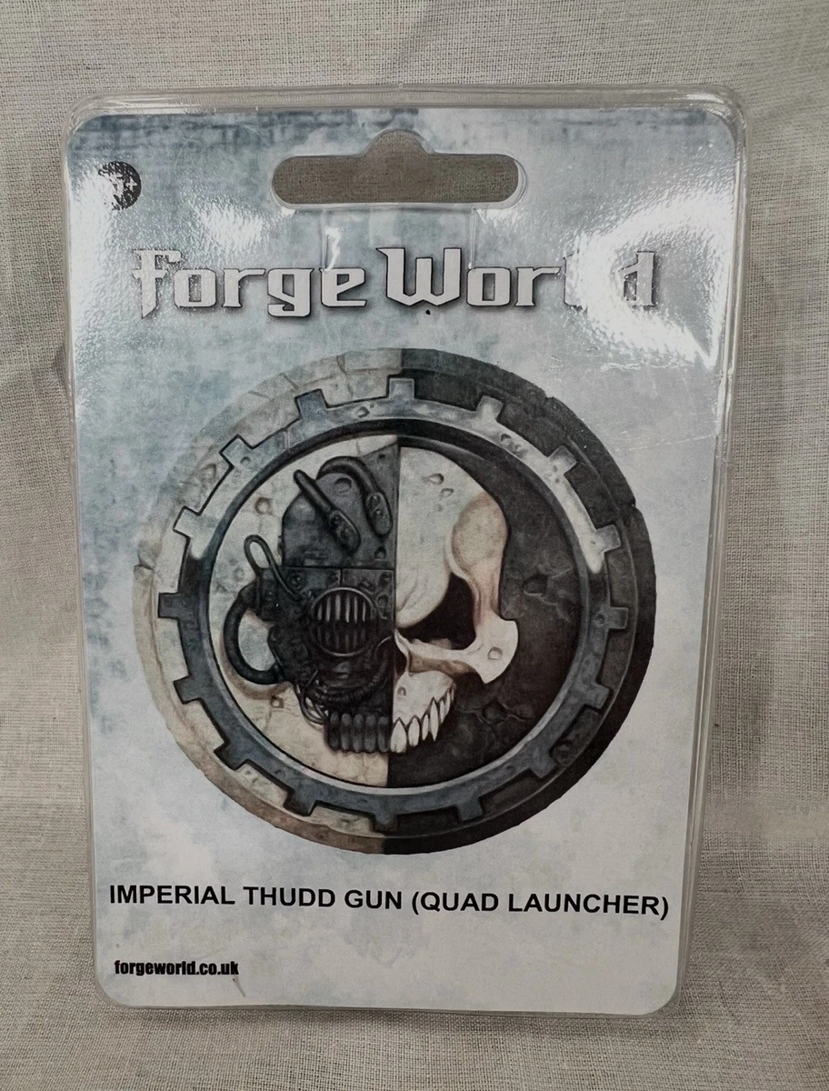 X1 Thudd Gun Forgeworld - Résine Finecast - Warhammer 40K - Astra Militarum - P-00IKX