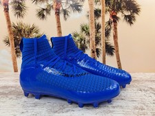 Under Armour UA Highlight 2 MC Knit Football Cleats Royal Blue Men's Size 11 NEW