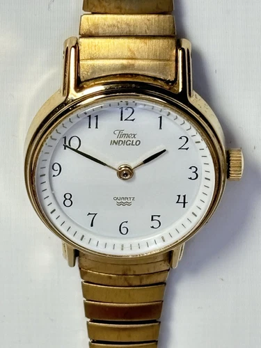 Timex Indiglo Classic Ladies Watch, Genuine Vintage Style, Rare Gifts For Her