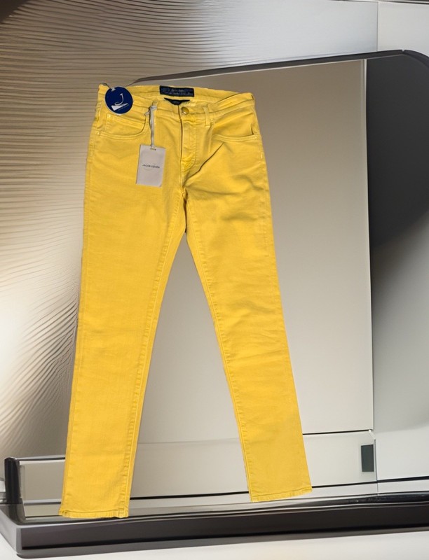 JACOB COHEN Handmade Tailored BF Luxury Denim Jeans US 26 Italian Craftsmanship