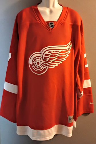 MAILLOT officiel sous licence Ted Lindsay #7 Reebok DETROIT RED WINGS homme 4XL - Photo 5/7