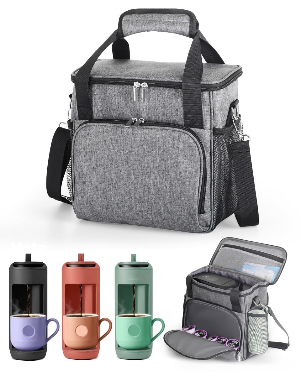 Travel Carrying Bag For Keurig K-Mini Mate Coffee Maker Portable