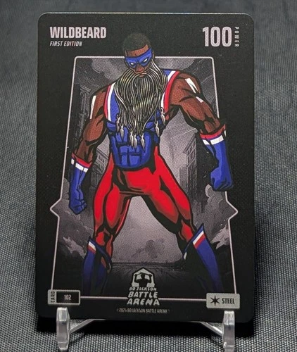James Harden WILDBEARD Steel 2024 Bo Jackson Battle Arena Card #102 Clippers
