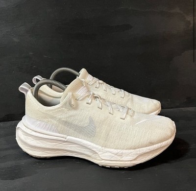 Nike ZoomX Invincible Run Flyknit 3 Womens Size 9 White Running Shoes Sneakers