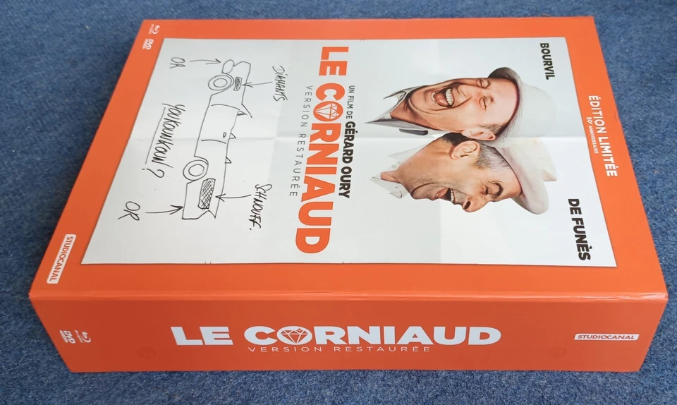 Coffret LE CORNIAUD Édition Limitée 50ème Anniversaire Complet De Funès Bourvil - Photo 3/4