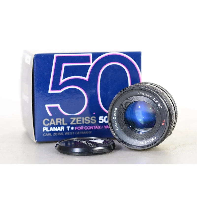 ZEISS Planar T* Camera Lenses 50mm Focal f/1.7 Maximum Aperture