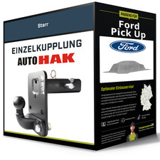 Starre Anhängerkupplung für FORD Pick Up 01.1993-08.2014 F150 Auto Hak AHK