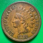 1880 US Indian Cent C442
