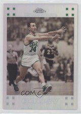 2007-08 Topps Chrome Refractor 814/999 Bob Cousy #46 HOF 1z9