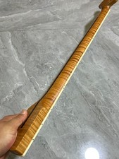 AAA 4 string 20fret Roasted Flame Maple Rosewood Inlay J Bass guitar neck part