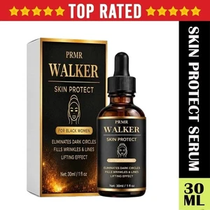 Walker Skin Protect Serum Noir Femmes doux soin de la peau faciale Hydratant 1 oz