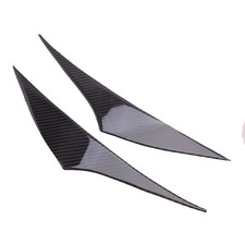 2 Scheinwerfer Blenden Augenbrauen Abdeckung Passt für Mazda 3 Axela 2014-16 L+R