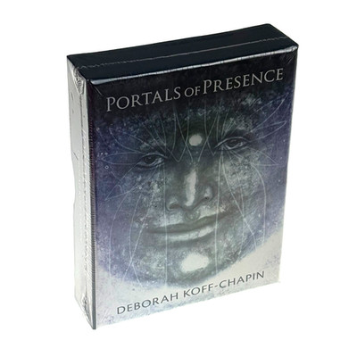 Portals of Presence Card Deck US Games Book Gift Koff Chapin Human Face Spirits