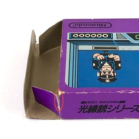 Famicom Hogan's Alley with box theory, damage, operation confirmed Nintendo