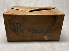 Giradischi vintage ricerca acustica AR XA scatola originale e confezione interna