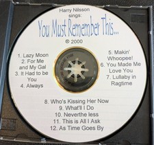 Harry Nilsson Sings You Must Remember This CD 2000 Rare Unofficial Release Pop S