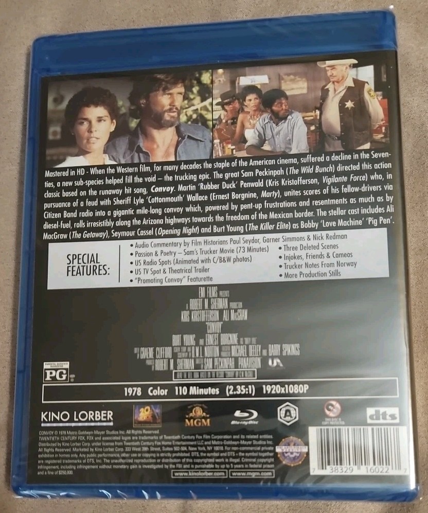 Convoy (Blu-ray, 1978) for sale online | eBay