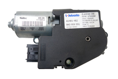 8K0959591 Schiebedach Dachfenster Stellmotor Webasto Audi A4 8K B8 Original