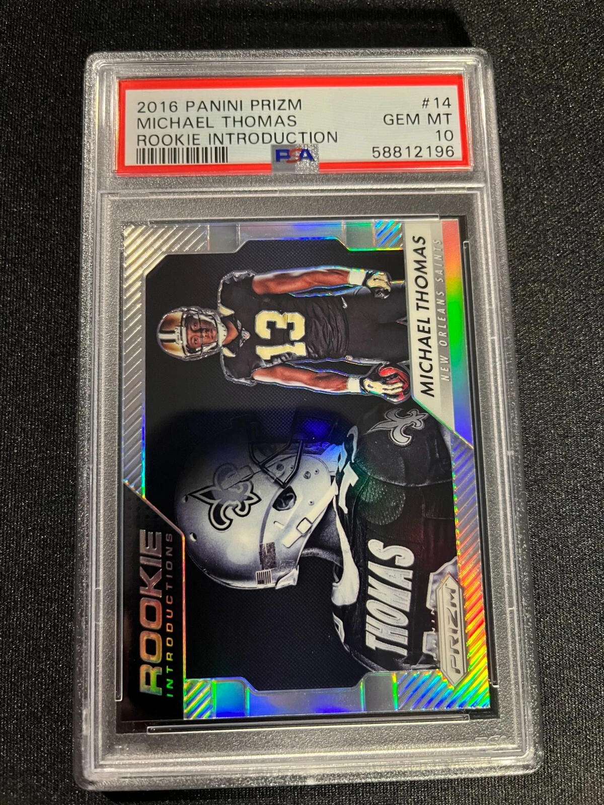 Michael Thomas Panini Prizm Rookie Introduction #14 Base