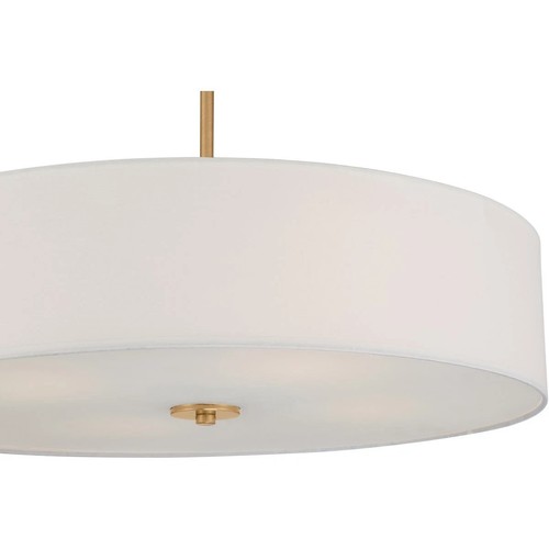 Access Lighting Integrated LED Antique Brushed Brass Pendant 64066LEDDLP-ABB/WH - Picture 5 of 6