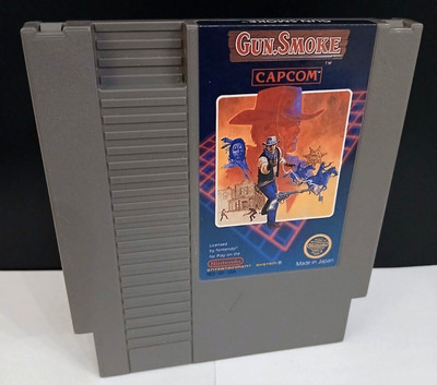 Gun.Smoke - Nintendo NES Spiel / US / Capcom / Retro Western Game / Gun Smoke  