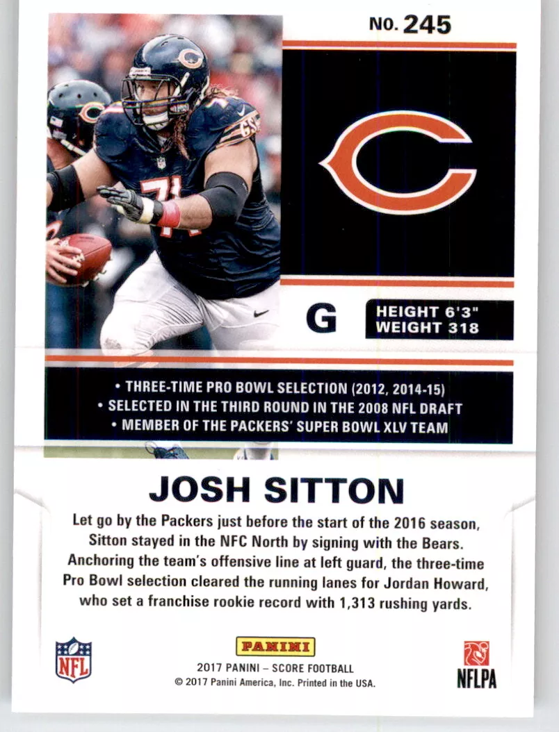 Josh sitton cheap bears jersey