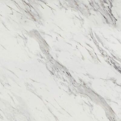 Wilsonart Laminate Sheet 4'x10' Calcutta Marble w/ Premium Textured Gloss Finish