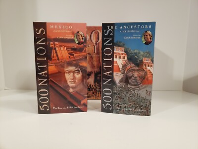500 Nations VHS Host Kevin Costner Leustig Film Native Americans