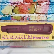Marvy Embossing Heat Tool Rubber Stamps New Features Arts Crafts Design Create